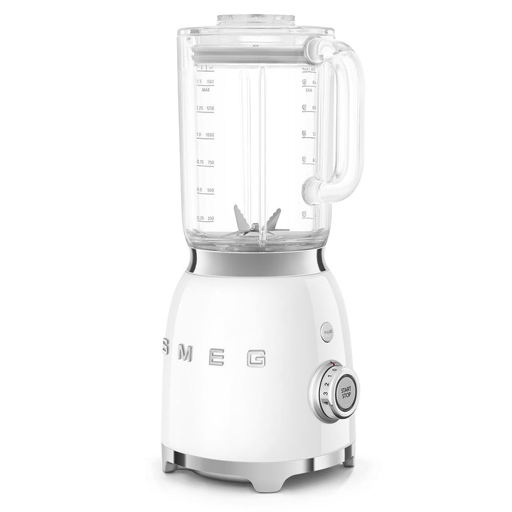 SMEG Blender Vit, Högblank - 50's Style