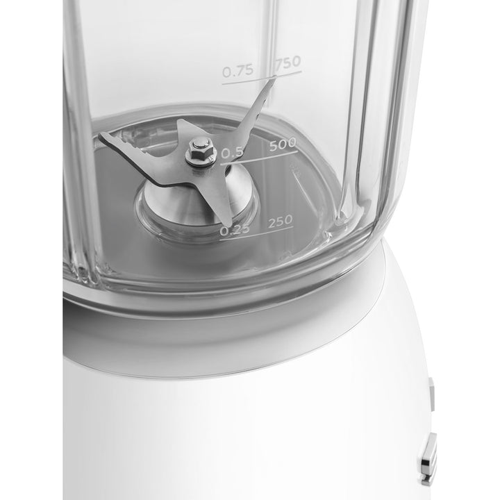SMEG Blender Vit, Högblank - 50's Style
