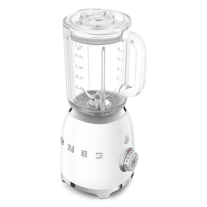 SMEG Blender Vit, Högblank - 50's Style