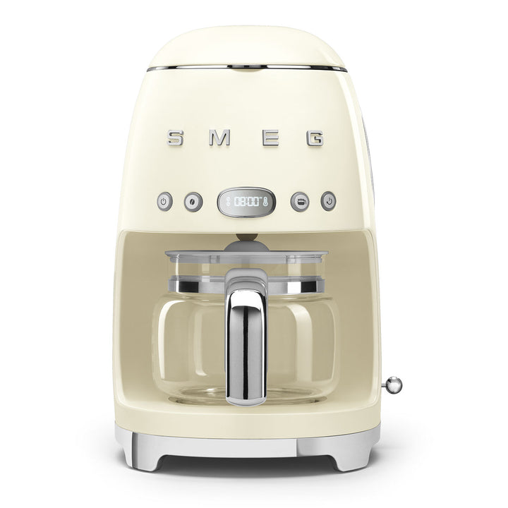 SMEG Kaffebryggare Creme, Högblank - 50's Style