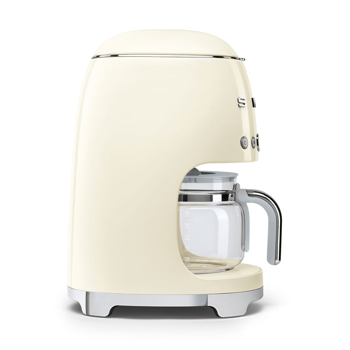 SMEG Kaffebryggare Creme, Högblank - 50's Style