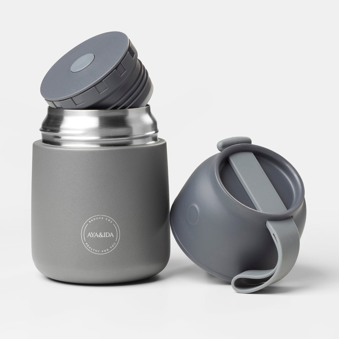 AYA&IDA Food'ie - Mörkgrå - 500ML