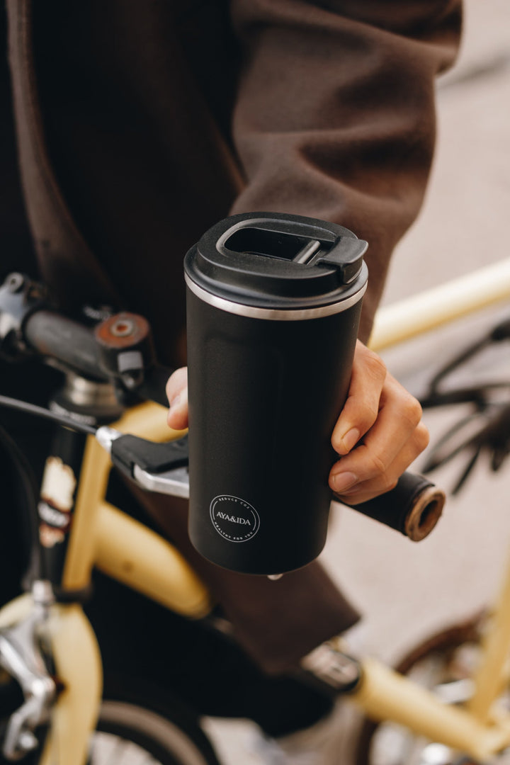 AYA&IDA CUP2GO - Mattsvart - 500ML