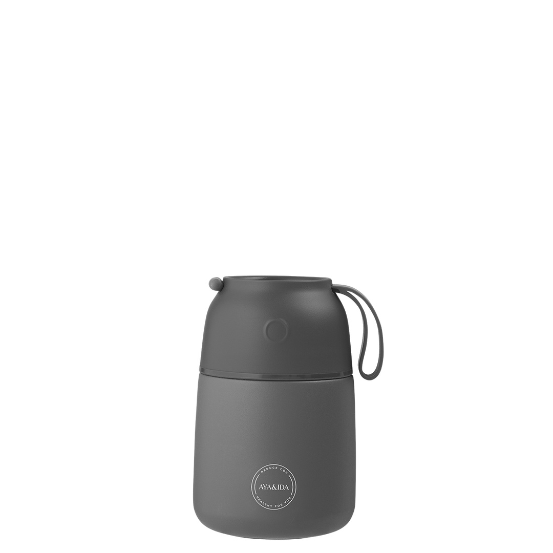AYA&IDA Food'ie - Mörkgrå - 500ML