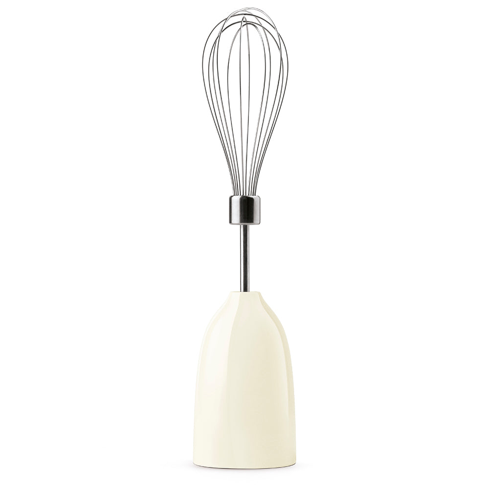 SMEG Stavmixer med tillbehör Creme, Högblank - 50's Style