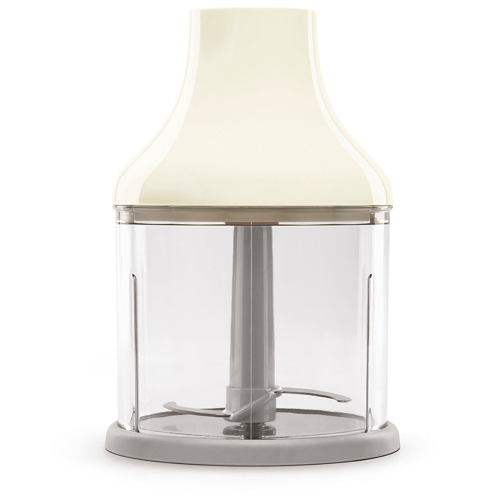 SMEG Stavmixer med tillbehör Creme, Högblank - 50's Style