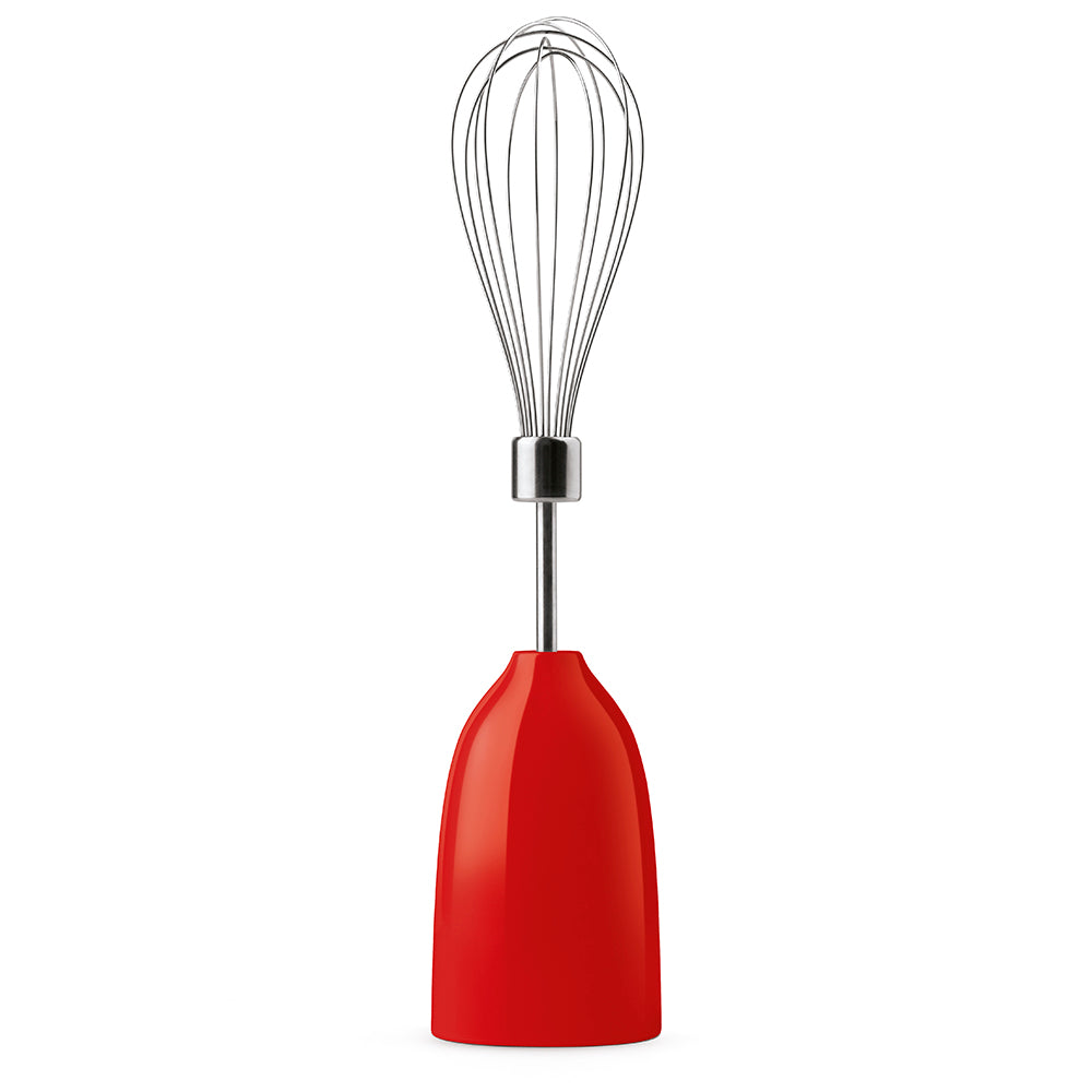 SMEG Stavmixer med tillbehör Röd, Högblank - 50's Style