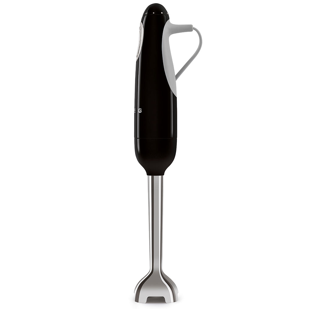 SMEG Stavmixer Svart, Högblank - 50's Style