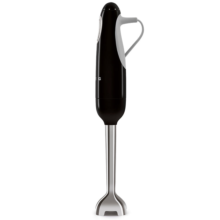 SMEG Stavmixer Svart, Högblank - 50's Style