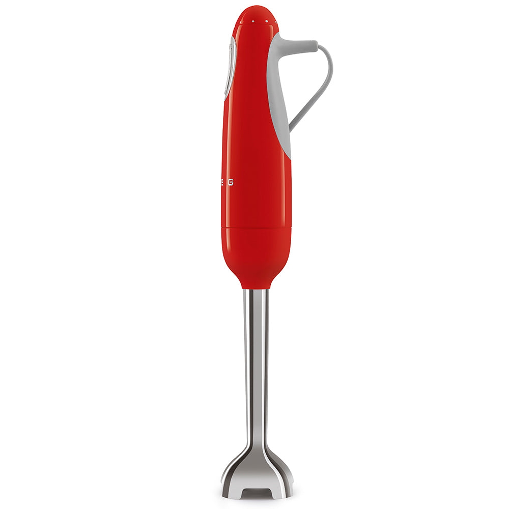 SMEG Stavmixer Röd, Högblank - 50's Style