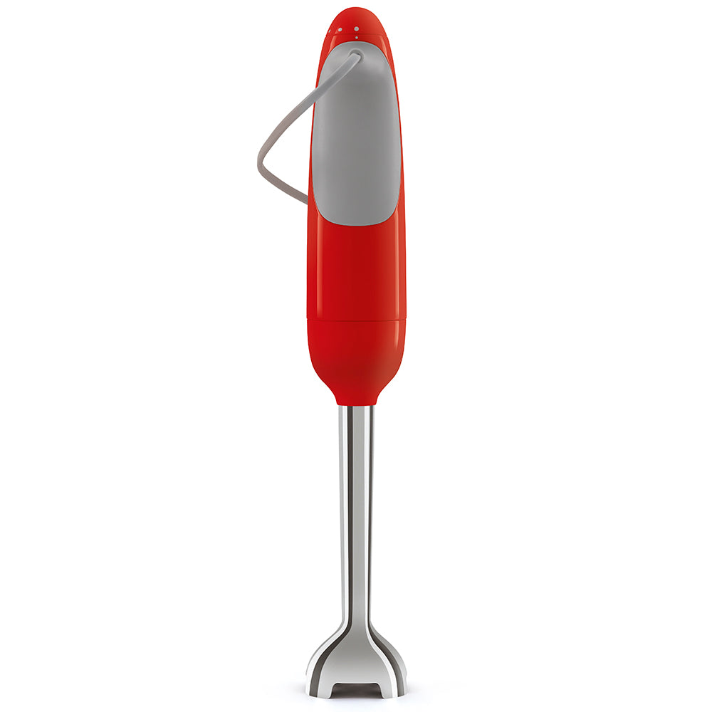 SMEG Stavmixer Röd, Högblank - 50's Style