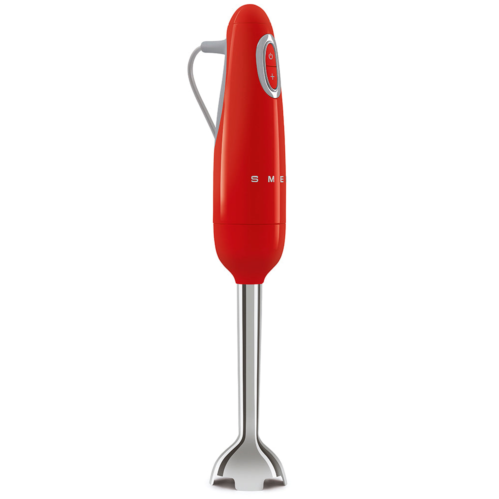 SMEG Stavmixer Röd, Högblank - 50's Style