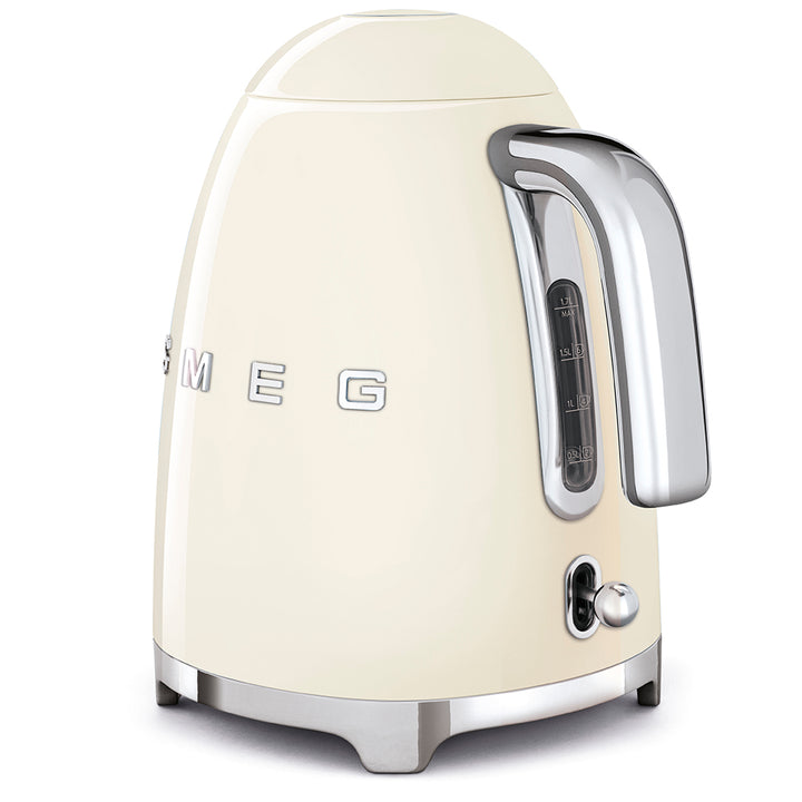SMEG Vattenkokare Creme, Högblank 1,7l - 50's Style