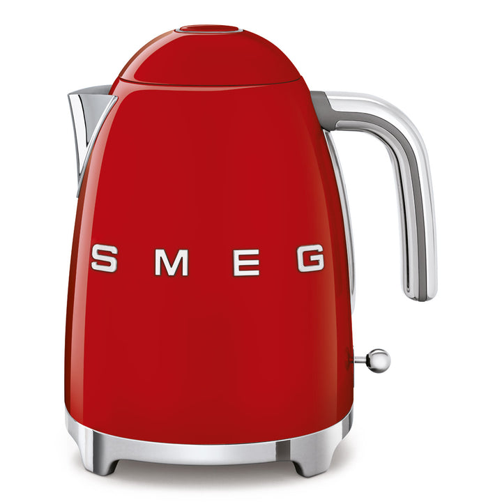 SMEG Vattenkokare Röd, Högblank 1,7l - 50's Style