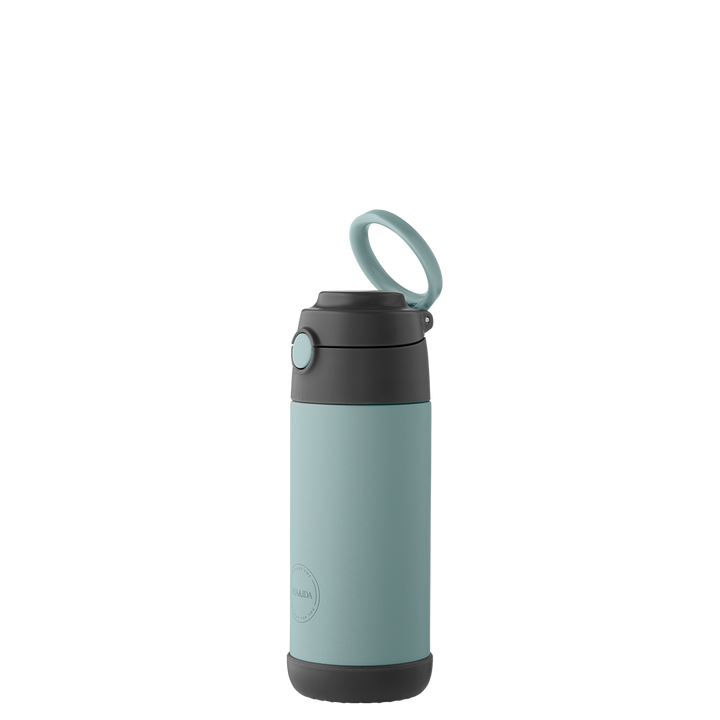 AYA&IDA Sugrörflaska för barn - Mintgrön - 350ML