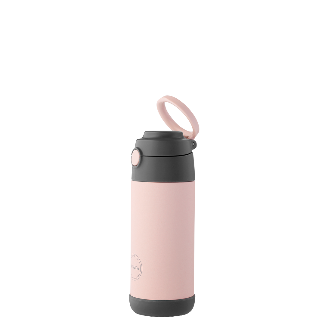 AYA&IDA Sugrörflaska för barn - Soft Rose - 350ML