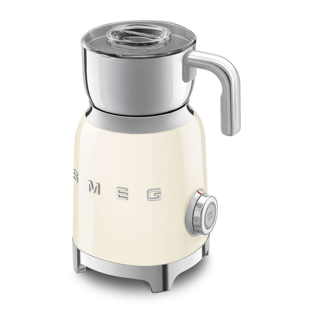 SMEG Mjölkskummare Creme, Högblank - 50's Style