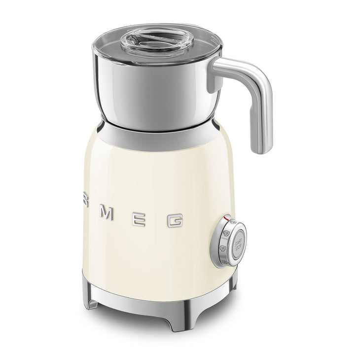 SMEG Mjölkskummare Creme, Högblank - 50's Style