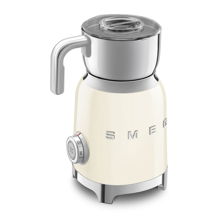SMEG Mjölkskummare Creme, Högblank - 50's Style