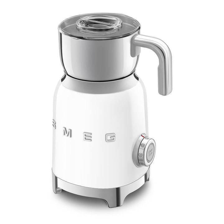 SMEG Mjölkskummare Vit, Högblank - 50's Style