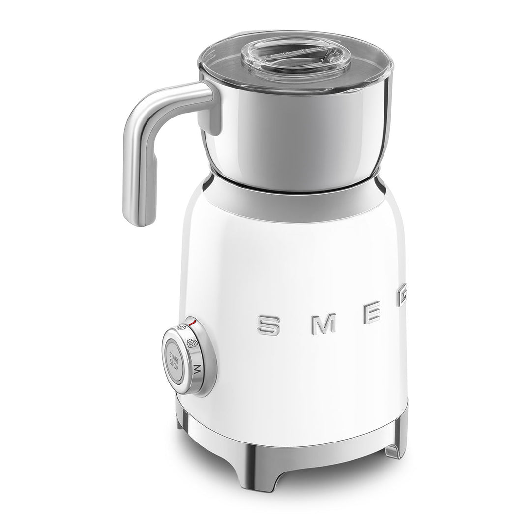 SMEG Mjölkskummare Vit, Högblank - 50's Style