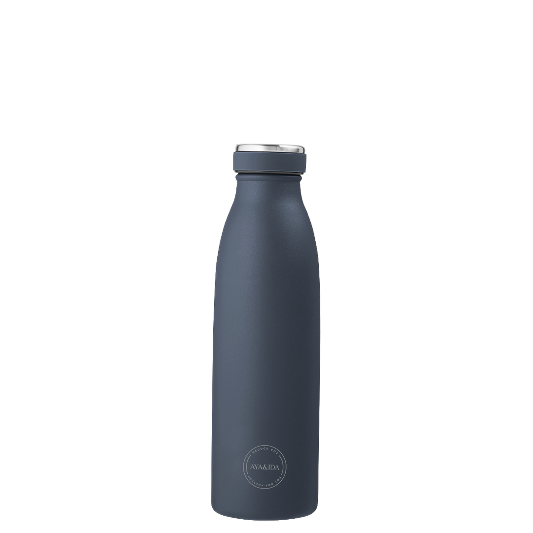 AYA&IDA Dricksflaska - Marinblå - 500ML
