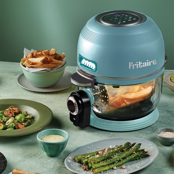 Fritaire Air Fryer med 4,8 Lglasskål Grön