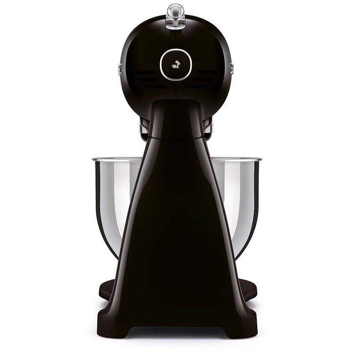 SMEG Helfärgad köksmaskin Svart, Högblank - 50's Style