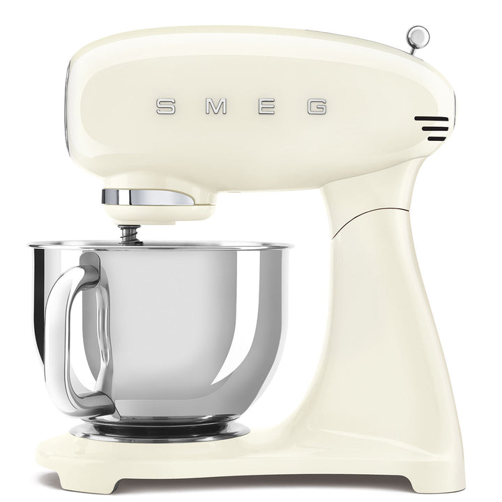 SMEG Helfärgad köksmaskin Creme, Högblank 50's Style