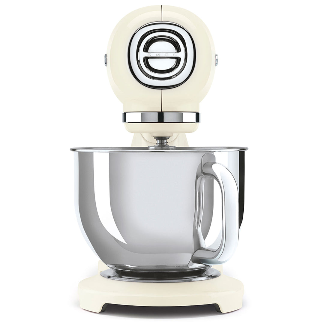 SMEG Helfärgad köksmaskin Creme, Högblank 50's Style