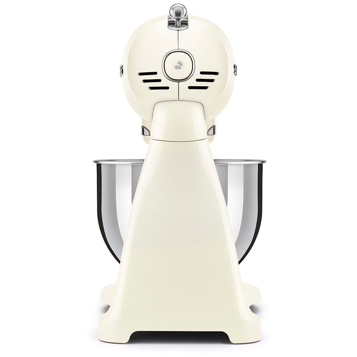 SMEG Helfärgad köksmaskin Creme, Högblank 50's Style
