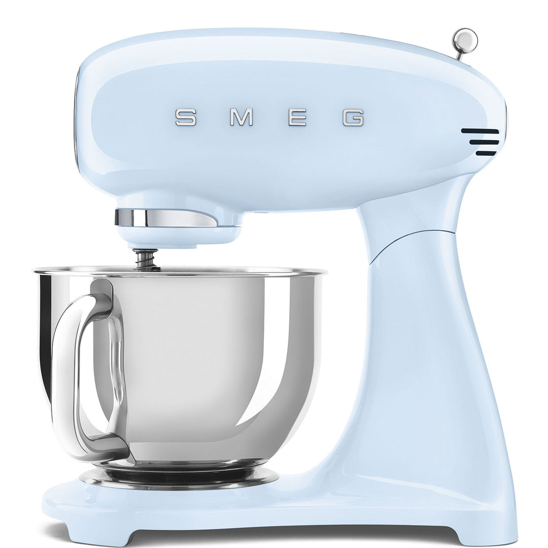 SMEG Helfärgad köksmaskin Pastellblå, Högblank - 50's Style