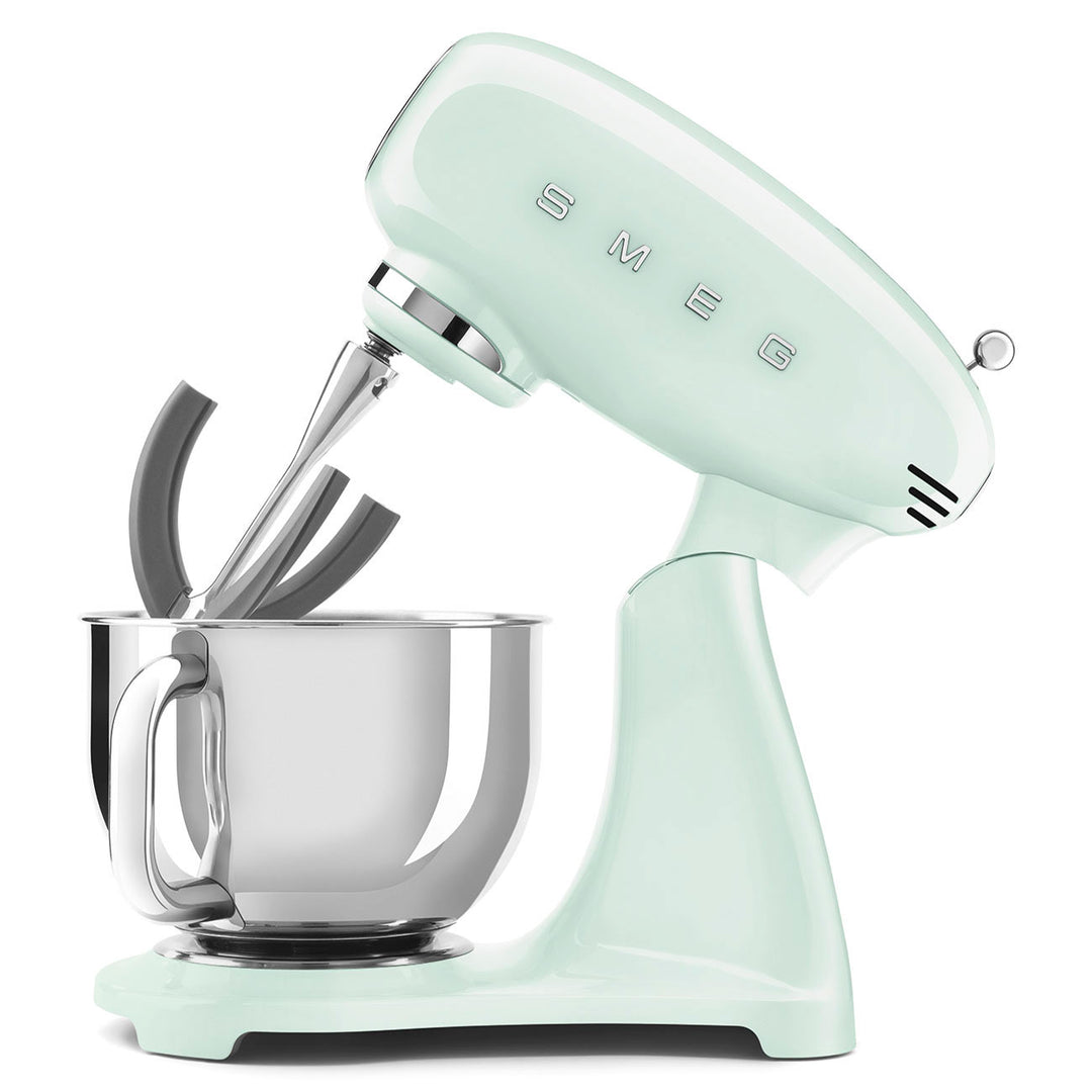 SMEG Helfärgad köksmaskin Pastellgrön, Högblank - 50's Style