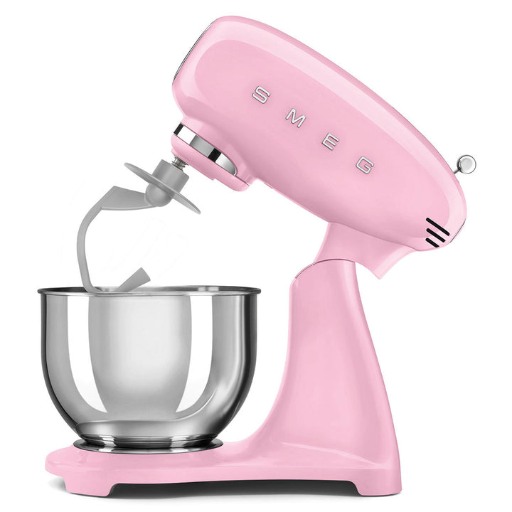 SMEG Helfärgad köksmaskin Rosa, Högblank - 50's Style