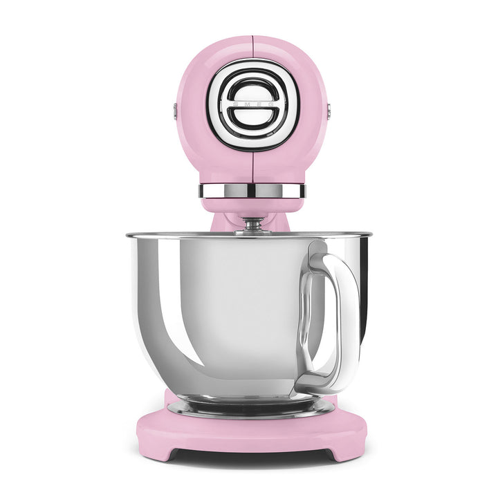 SMEG Helfärgad köksmaskin Rosa, Högblank - 50's Style
