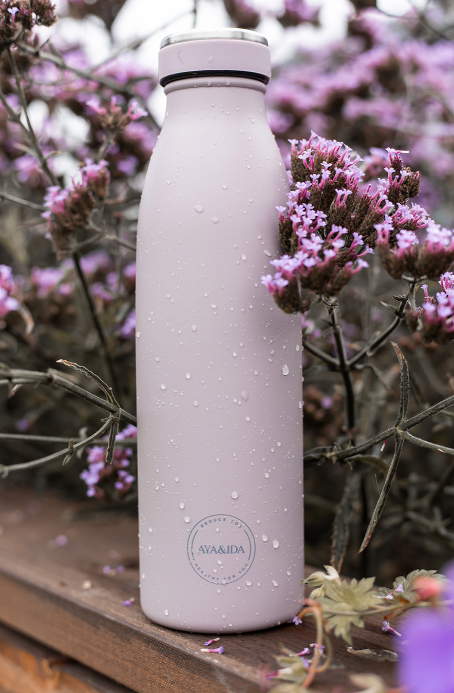 AYA&IDA Dricksflaska - Lavendel - 500ML