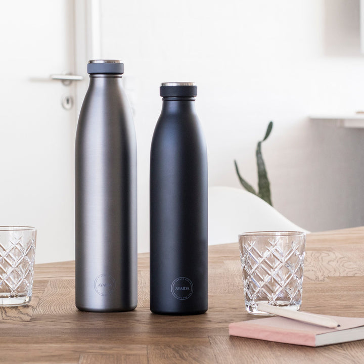 AYA&IDA Dricksflaska - Cool Grey - 750ML