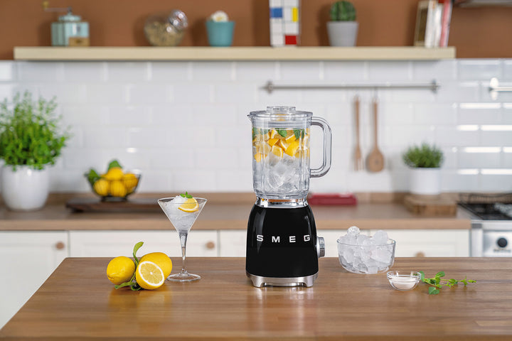 SMEG Blender Svart, Högblank - 50's Style