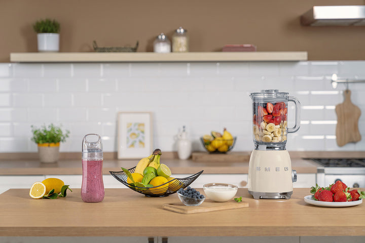 SMEG Blender Creme, Högblank - 50's Style