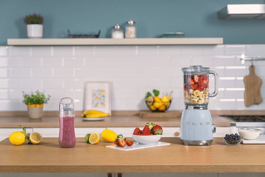 SMEG Blender Pastellblå, Högblank - 50's Style