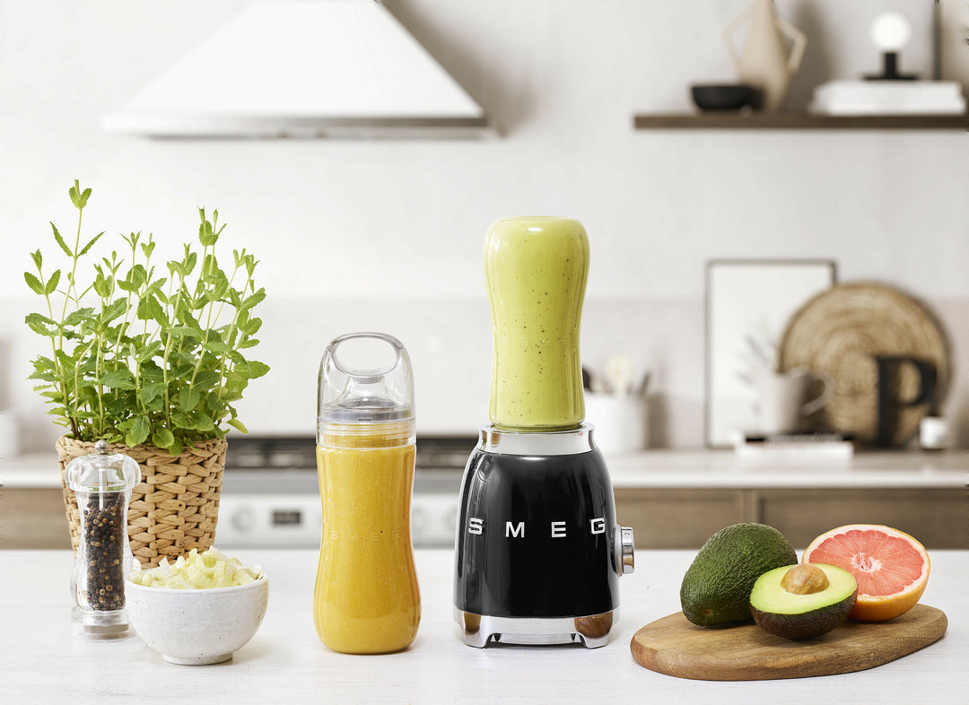 SMEG Personal Blender Svart, Högblank - 50's Style