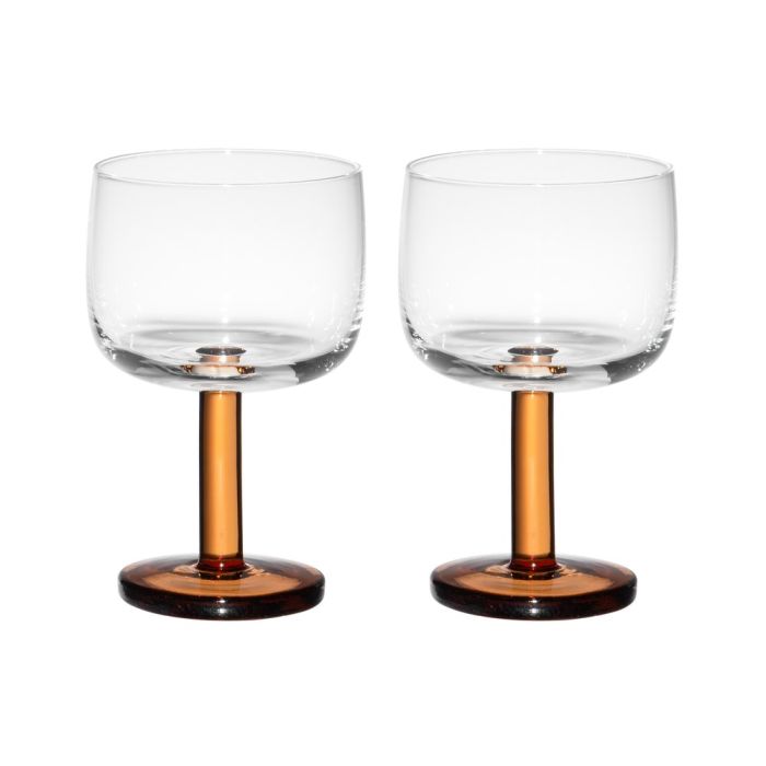 MAKU Vinglas brun 28 cl, 4-Pack