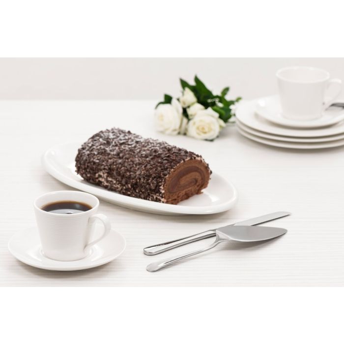 MAKU Kaffekopp och fat, porslin, 6-Pack