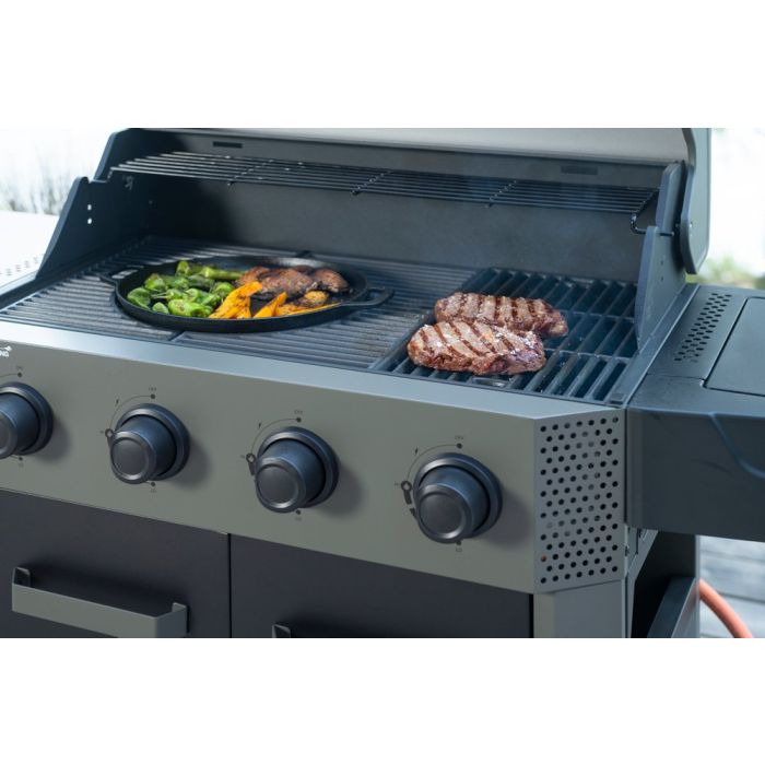 Mustang Gjutjärnspanna Multigrill-kompatibel 30 cm