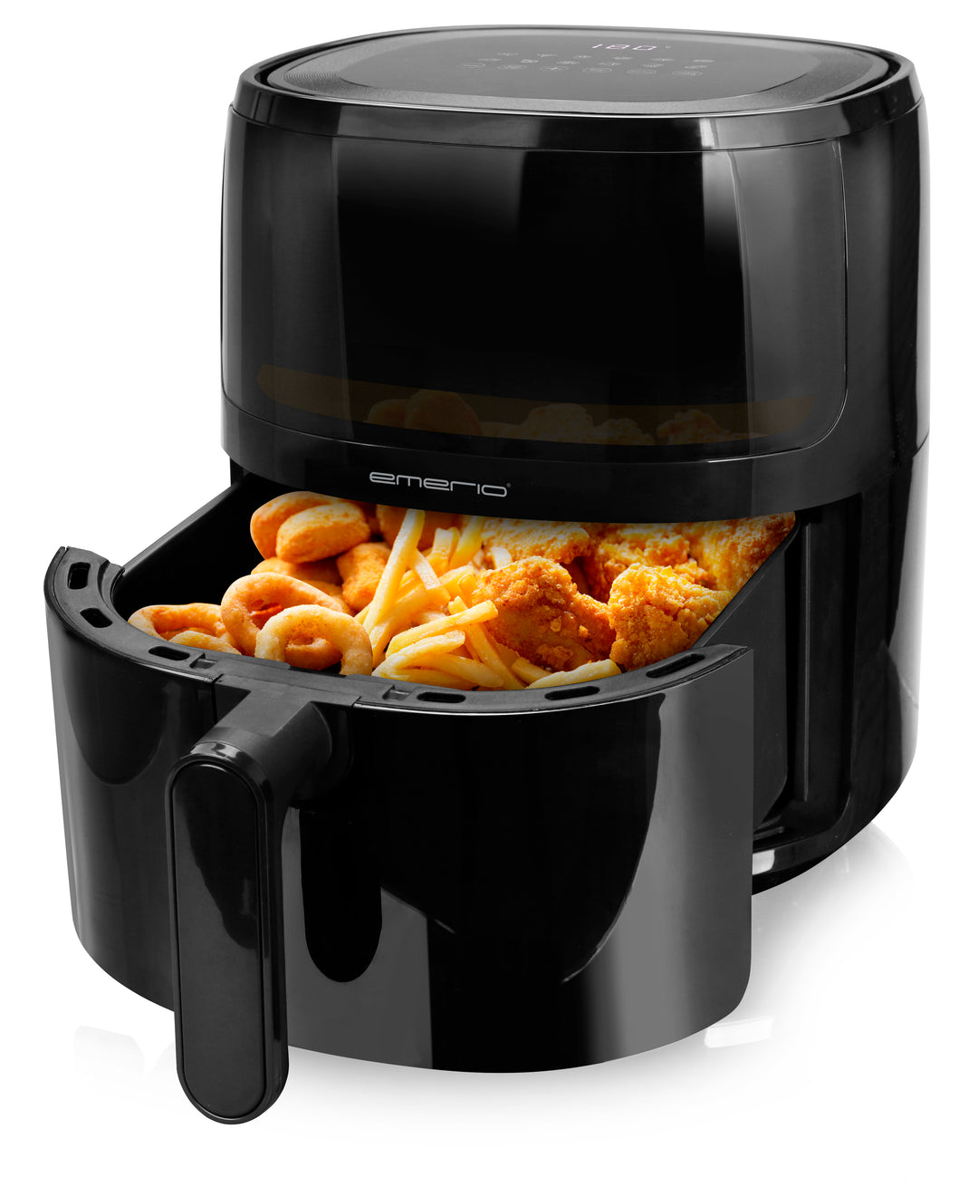 Emerio Airfryer 5L med Utsiktsfönster och Digital Display