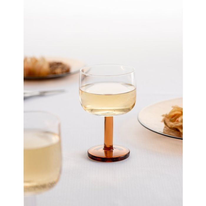 MAKU Vinglas brun 28 cl, 4-Pack