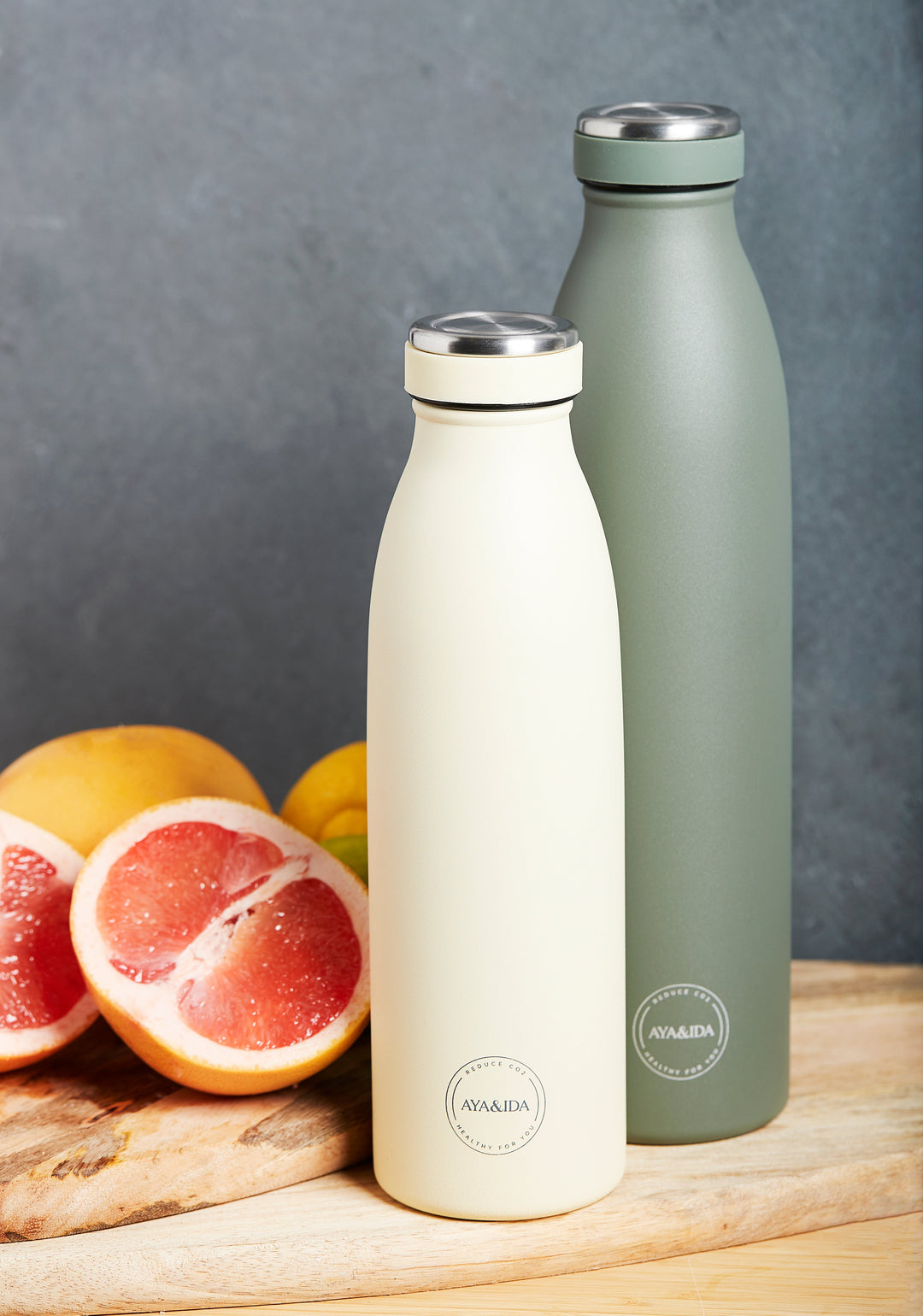 AYA&IDA Dricksflaska - Tropical Green - 750ML