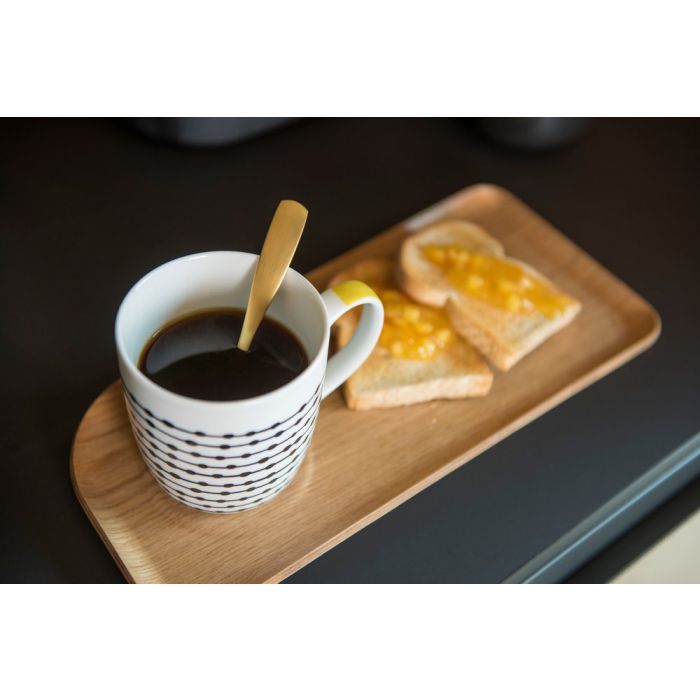 MAKU Kaffesked, champagneguld 6 st.