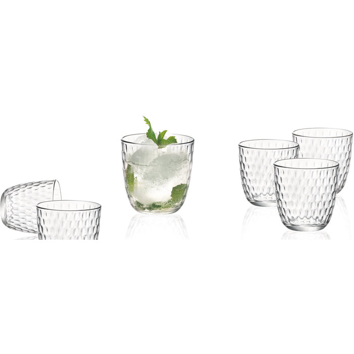 Modern House - Aqua - Vattenglas 6-pk - 29 cl