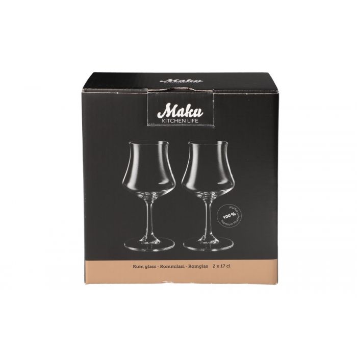 MAKU Romglas 17 cl, 6-Pack